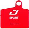 JAGWIRE SET PASTIGLIE PER FRENO A DISCO SPORT SEMI-METALLICA