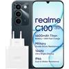 realme C100 5G Smartphone - 4GB RAM + 128GB, Display 6.8 Pollici 144Hz, Fotocamera 50MP, Batteria 6600mAh con Ricarica Rapida 45W, Sprouting Green