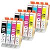 HenceBuy 364 cartucce d'inchiostro compatibili per HP 364XL 3BK/3C/3M/3Y