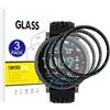 X-Dision [3 Pezzi Pellicola Protettiva Compatibile con Amazfit Active Max,[Resistente ai Graffi][3D Curved Full Cover] Pellicola Protettiva per Amazfit Active Max