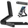 VOVIGGOL Supporto Tablet da Tavolo, Porta Tablet Regolabile, Supporto Cellulare Compatibile con Galaxy Tab, iPad Mini/Air 6 5, iPhone 16 15 Plus, Galaxy S24 Ultra e Altri da 4-12.9, Nero