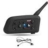 EJEAS V6C - Cuffie Bluetooth da arbitro, 850 mAh, Full Duplex 1200 m, senza fili, Bluetooth, con cuffie e cinturino da corsa, per soccer hockey Rugby Sport, USB-C (1 confezione)
