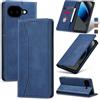 Jasonyu Cover per Google Pixel 10A Flip Custodia in Pelle PU, Cover a Libro Portafoglio, Funzione Supporto, Magnetica, Slot Schede, TPU Bumper Caso Custodia (Blu)