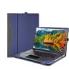 xisiciao Custodia per computer portatile Asus Zenbook 14 OLED da 14, 14X e 14, custodia a libro per notebook [si prega di controllare il modello], custodia protettiva in pelle PU con portapenne e foro per la