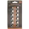 Serie di 12 pile Blister pile lr
