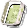 Zohmuly Custodia Glitter Diamond per Huawei Watch Fit 3 Custodia Protettiva Donna, Cover Rigida PC Leggera Protezione Completa Custodia di Ricambio Smartwatch per Huawei Watch Fit3