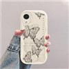 hdqICase Farfalla Custodia Onda Silicone Morbido Compatibile con Samsung Galaxy A03 Core Bianco Cover