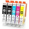 HenceBuy 364XL Cartucce compatibili con HP 364 per HP Deskjet 3070A 3520 3524 3522 officejet 4620 4622 4610 Photosmart 5510 6510 5515 5520 5524 7510 7520 (confezione da 5)