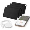 Mormark FINDME Airtag Portafoglio Ricaricabile, Tessera GPS per Portafoglio Ultrasottile, Wallet Tracker Android e iPhone, Carta GPS IP67 con Ricarica Wireless, Localizzatore per Borsa e Bagagli (4)
