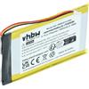 vhbw batteria sostituisce Creative Labs LPCS285385, BA20603R79914, DVP-HD0003 per MP3 music player lettore musicale (1400mAh, 3,7V, Li-Ion)