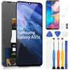 ARSSLY Schermo per Samsung Galaxy A05s SM-A057F SM-A057M LCD Display Touch Screen Assemblea Sostituzione Schermo di Vetro Digitalizzatore con Riparazione Kit(6,7, Nero)