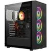STGsivir PC desktop fisso, computer desktop, Ryzen 7 5700G up to 4.6 GHz,16 GB DDR4,1 TB SSD,WiFi 6,BT 5.0,Ventilatore RGB x3,Windows 11 Pro
