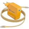 PAEBAI+ Caricatore USB C 100W PD GaN Alimentatore per MacBook Pro, MacBook Air, Google Pixelbook, ThinkPad, Dell XPS, iPad Pro, Samsung Galaxy S24/S23, iPhone 17 16 15 Pro Serie