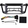 WEFOLCC Mascherina Autoradio Cornice Per Autoradio Android 2Din 9 Pollici Per Peugeot 508 2011-2018 Kit Cruscotto Pannello Unità Principale DVD Copertura Stereo Adattatore GPS