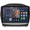 XIUNYIE Car Radio per Hyundai Tucson 2 ix35 2009-2015 Android 15 9 Pollici Touch Screen con Bt Fm Wifi Dual Usb Per, 8 Core 4G+64G