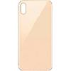 ELLENNE SCOCCA POSTERIORE Telaio per IPHONE XS MAX Cover Vetro ORO/GOLD