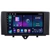 XIUNYIE Car Radio per Smart fortwo 2011-2015 Android 15 9 Pollici Touch Screen con Bt Fm Wifi Dual Usb Per, 4 Core 4G+64G
