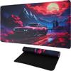 GmeDhc Tappetino per Mouse XXL 900 x 400 mm - Tappetino Mouse Gaming in Gomma Antiscivolo, Sottomano Grande Dimensione