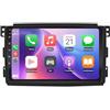 XIUNYIE Car Radio per Smart Fortwo 451 2005-2015 Android 15 9 Pollici Touch Screen con Bt Fm Wifi Dual Usb Per, 8 Core 4G+64G