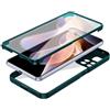 xinyunew Cover per Xiaomi Redmi Note 13 Pro Plus 5G,360 Gradi Rugged Antiurto Custodia con Protezione dello Schermo Integrata,Trasparente Protettivo Case con Protezione Fotocamera,Verde