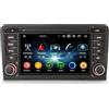 erisin 8-Core 4+64GB Android 14 Autoradio Navigatore per AUDI A3 S3 RS3 Wireless CarPlay & Android Auto Wifi Bluetooth DSP Canbus SWC FM Radio RDS OPS 7 pollici Schermo Tattile