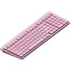 nuphy Node100 - Tastiera meccanica wireless, sostituibile a caldo, a basso profilo, 103 tasti, supporta gesti touch, Bluetooth/2,4 GHz/USB-C