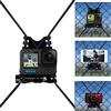 Suptig Net Fence e Tree Pole Staffe di montaggio compatibili per GoPro Compatibile con DJI Osmo Compatibile con AKASO, Moblie Phone, fotocamere digitali