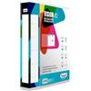 Favorit Raccoglitore Personalizzabile con tasca sulla copertina e dorso formato interno 22x30 cm 4 anelli (a D) h. 40, colore neutro