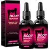 GNAUMORE Gocce Di Ormoni Felici,Secret Happy Drops,Miglioramento Della Sensibilità E Del Piacere,Aumenta I Livelli Di Energia,Gocce Di Gioia Intima Femminile 2PC