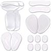 CGBOOM Unisex Cuscini per Tallone Pad Heel, 14 Paia Comodi Cuscinetti per Il Tallone,Soletta autoadesiva per la Cura dei Piedi per Scarpe,impediscono ai Talloni di sfregare e Scivolare