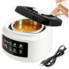 BORDEAG Scaldacera, 500 ml, macchina per la fusione della cera, 100 W, regolazione automatica della temperatura, cera calda per la depilazione, colore bianco, per uso domestico