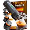 NEXUN Caffettiera portatile 3 in 1 - Mini macchina da caffè elettrica senza cavo, compatibile con capsule e caffè macinato - USB ricaricabile, 20 bar di pressione