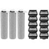 SRFCGPFFV Compatibile Con Xiaomi, Truclean W20, 2C, 4C, 2 Lite, Parti Di Ricambio For Aspirapolvere Wet-Dry, Spazzola A Rullo, Accessori For Spazzole E Filtri(Dark Khaki)