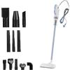 Mediawave Store - Aspirapolvere Elettrico 12 in 1 Potente 800W Leggero con Tecnologia Turbo Suction, Scopa Elettrica Ciclonica con Kit Accessori Completo e Filtro HEPA Lavabile