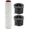 FILTERIST (3 Pezzi) X4 Pro Rulli Spazzola e Filtri HEPA di Ricambio per Mova X4 Pro/ M10/ X4 Plus, 2 Filtri HEPA, 1 Rullo Spazzola (Manico Escluso, Installare il Vecchio Manico sul Nostro Rullo Spazzola)