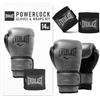 Everlast Elite Boxfit Kit Guanti da Boxe, Colpitori e Paradenti 14oz, Oro/Nero, per Sacco, Lavoro ai Colpitori e Sparring, Imbottiti in Schiuma - Equipaggiamento Originale