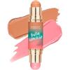 Physicians Formula Butter Glow & Go, Stick Trucco Multiuso a Doppia Estremità per Guance, Occhi e Labbra, Tonalità Complementari per Abbronzatura, Contorno e Fard, Beachy Pink