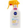 Nivea Sun Babies & Kids Sensitive Protect 250 ml SPF50+ Latte Solare per Bambini per Pelle Sensibile Alta Protezione