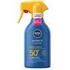 Nivea Sun Protect & Hydrate SPF50+ 250ml Latte Solare Idratante Alta Protezione per Pelle Sensibile