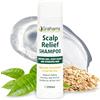 Grahams Natural Scalp Relief Shampoo - Per Cuoio Capelluto Secco, Squamoso e Pruriginoso, Soggetto a Eczema e Psoriasi - Con Avena Colloidale - Antiforfora, Senza Catrame e Senza Steroidi, 250 ml