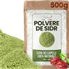VIRHEA Polvere di Sidr 500 g - Polvere di giuggiolo naturale per capelli e viso - Qasil Ayurvedico idratante e volumizzante, cura dei capelli e maschera per crescita e volume