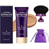 Orgrul Body Coverage Perfector, All-Over Complexion Perfector con pennello extra large per il trucco delle gambe e del corpo, copertura per cicatrici, copertura per tatuaggi, impermeabile (marrone)