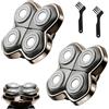 TELAOBAN Lama di ricambio per testina di rasoio PRO 4, 2 pezzi Testina di ricambio per Pro 4, compatibile con Pitbulls Gold PRO, Silver PRO, Platinum PRO e Butterfly Kiss PRO