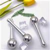 S.E.Q quick.simple.easy Seq - Rullo per il ghiaccio facciale a 360°, in acciaio inox, con gel non tossico, strumento di bellezza per viso, collo, contorno occhi