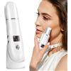 Pinkiou Pulizia Viso Ultrasuoni Professionale, Skin Scrubber, 4 Modalità Regolabili, Ricarica USB, per la Pelle per Pulizia Profonda la Viso Peeling e Rimozione e Punti Neri