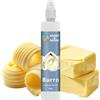 AROMI E AROMI | Aroma Burro - Aroma Alimentare in Gocce per Dolci da Forno, Torte, Gelato, e Dessert | Prodotto Vegano a Zero Calorie | Prodotto 100% Italiano (100g)