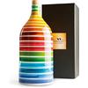 Cose del Posto Confezione regalo olio Righe Olio E.V.O. Fruttato Intenso 100% Italiano Magnum in orcio Arcobaleno "Muraglia" 1,5L (Puglia)