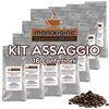 MONORIGINE Kit assaggio 16 x 250 gr Caffè in grani pregiato tostatura artigianale