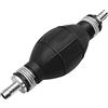 Yvyan 8 mm Pompa Manuale per Carburante, Lampadina Pompa, Gasolio Pompetta, per auto, navi, per carburante, benzina, gas e diesel.