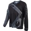 O'Neal | Maglia Mountain Bike | MTB Mountain Bike DH Downhill FR Freeride | Tessuto Traspirante, Massima libertà di Movimento | Element FR Jersey Youth Hybrid | Youth | Nero | Taglia S